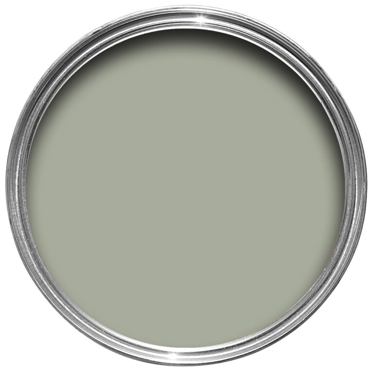 Vopsea gri mata 7 la suta luciu pentru interior Farrow and Ball Mostra Blue Gray No. 91 100 ml