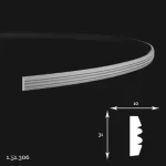 Brau Poliuretan Gaudi 1.51.306 Flexibil 31x10x2000 mm