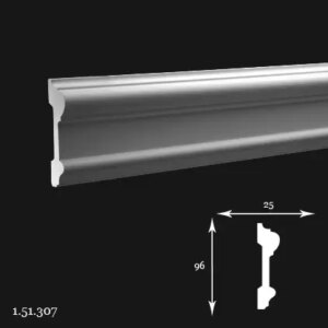 Brau Poliuretan Gaudi 1.51.307 96x25x2000 mm