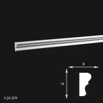 Brau Poliuretan Gaudi 1.51.321 19x8x2000 mm