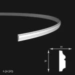 Brau Poliuretan Gaudi 1.51.323 Flexibil 32x10x2000 mm