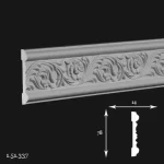 Brau Poliuretan Gaudi 1.51.337 78x14x2000 mm