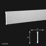 Brau Poliuretan Gaudi 1.51.374 101x9x2000 mm