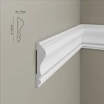 Brau de perete Polimer rigid Manavi B11 66x16x2000 mm