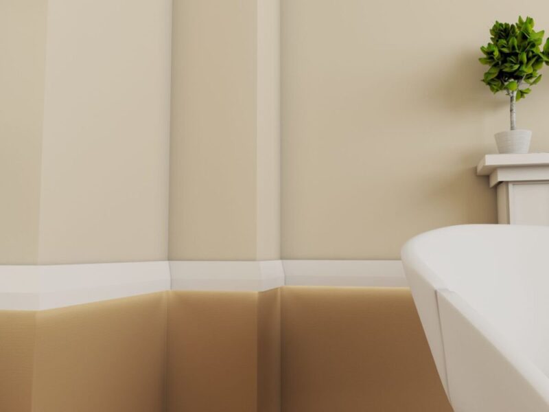 Brau decorativ din poliuretan BR13  20x75x2000 mm - imagine 4