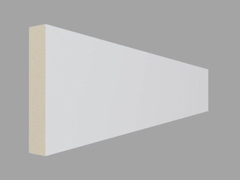 Brau decorativ din poliuretan BR14 L, 19x100x2000 mm