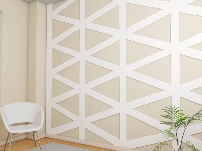 Brau decorativ din poliuretan BR14 L, 19x100x2000 mm