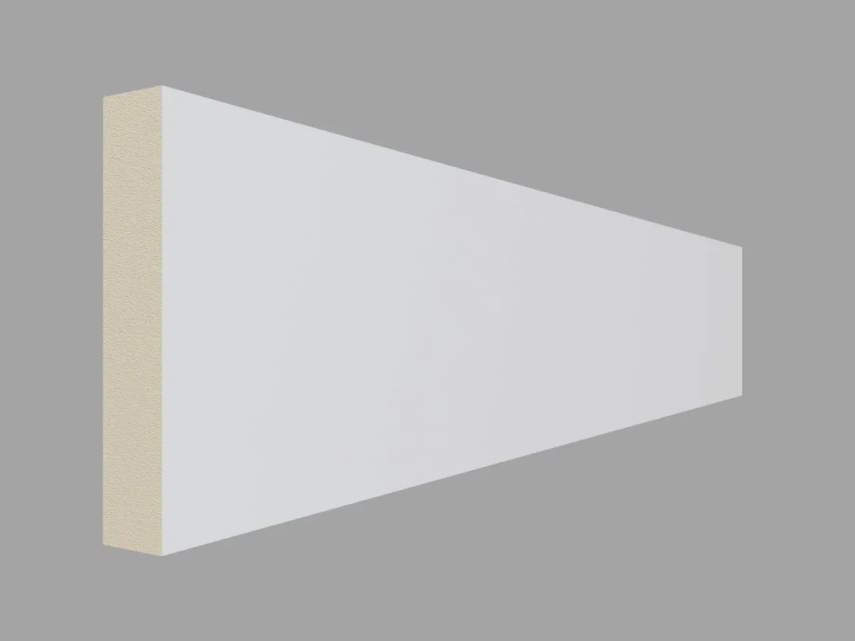 Brau decorativ din poliuretan BR14 L, 19x100x2000 mm