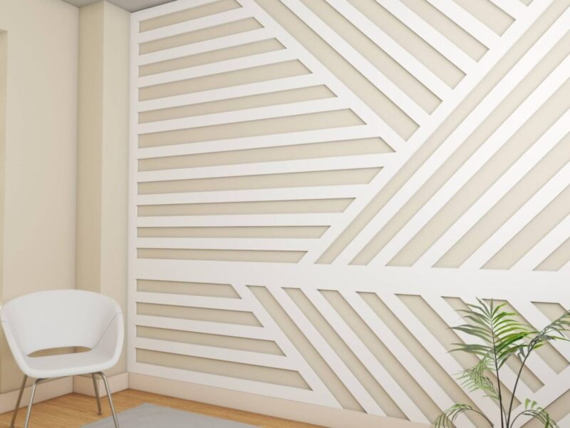 Brau poliuretan BR14 M 16x70x2000 mm, alb, decorativ, material dur
