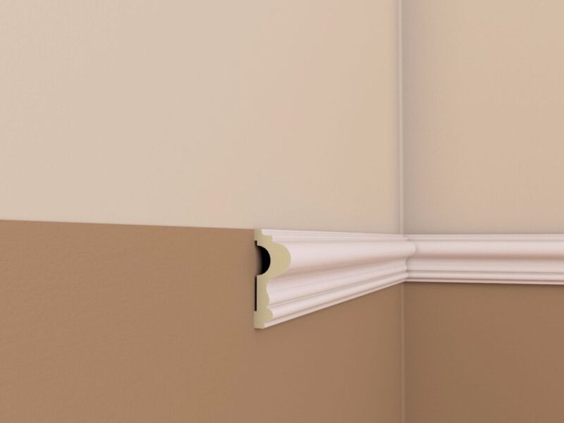 Brau decorativ din poliuretan, BR4, 62x2000x26 mm