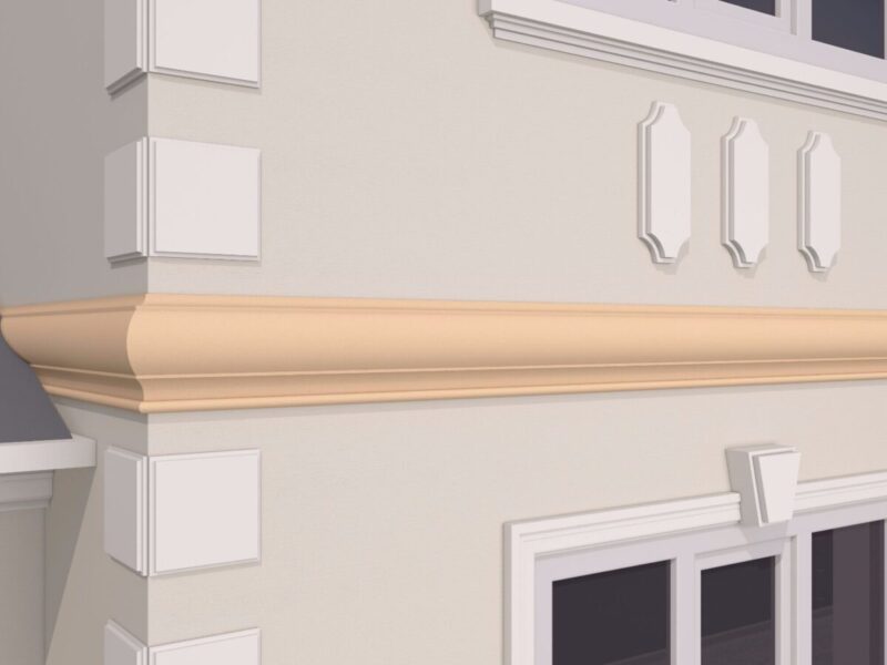 Brau decorativ fatada FP310 70x250x2000 mm - imagine 4