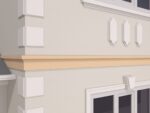 Brau decorativ fatada, polistiren expandat, 60x180x2000 mm, FP317