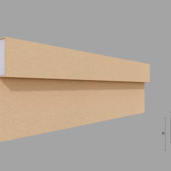 Brau decorativ fatada FP325 50x150x2000 mm