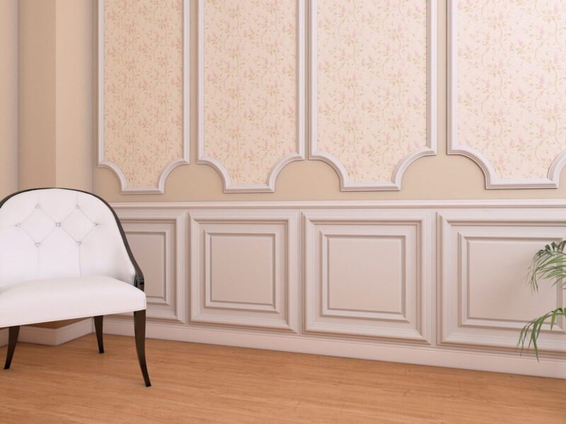 Caseta decorativa, poliuretan, model CST01, alba, 600x600 mm - imagine 2