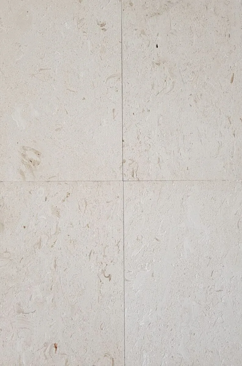 Placaj calcar Shell Beige, bej, periat, 45.7×30.5 cm