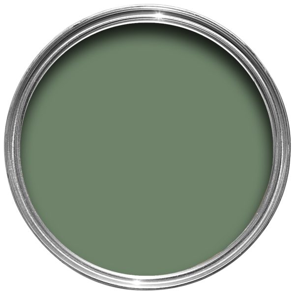 Vopsea verde mata 7 la suta luciu pentru interior Farrow and Ball Mostra Calke Green No. 34 100 ml
