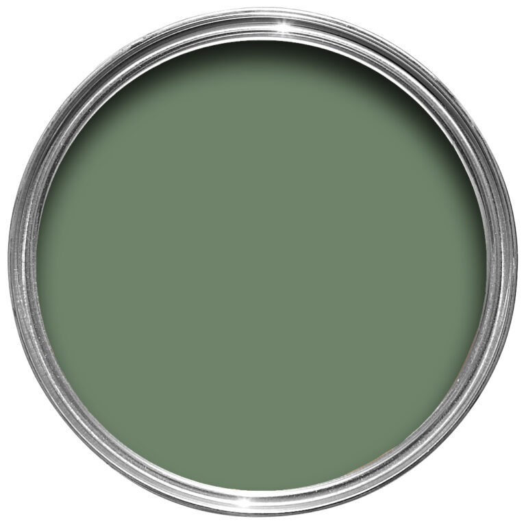 Vopsea verde mata 7 la suta luciu pentru interior Farrow and Ball Mostra Calke Green No. 34 100 ml