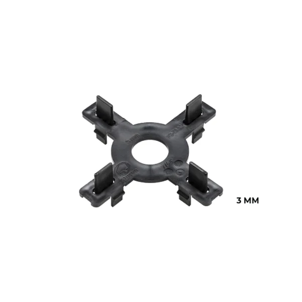 Cap distantier plot, dale terase, negru, PB-TABS-3 MM, Buzon