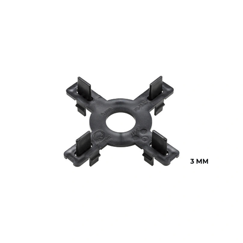 Cap distantier plot, dale terase, negru, PB-TABS-3 MM, Buzon