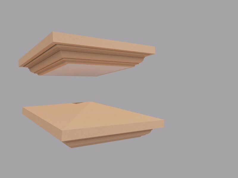 Capac de Stalp FPCS02-250 175x430x430 mm - imagine 4