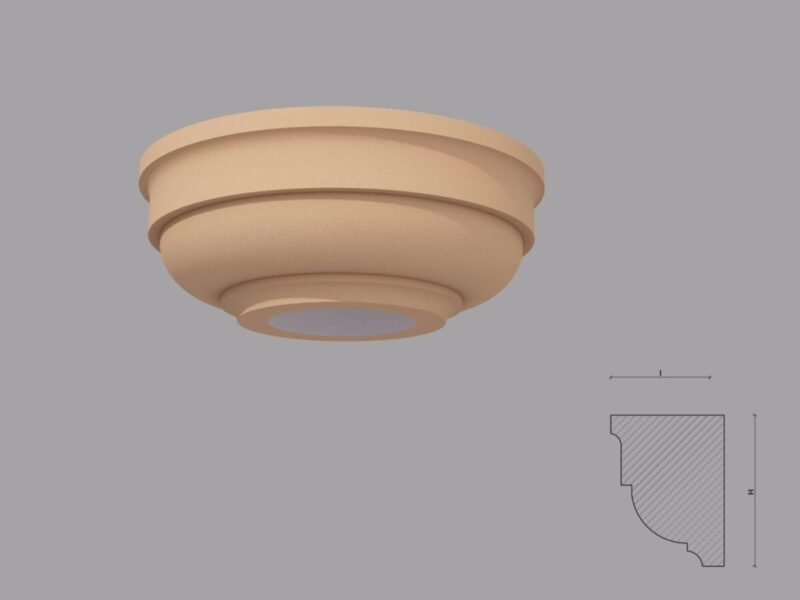 Capitel Coloana FP901-700 188x710x930 mm - imagine 3
