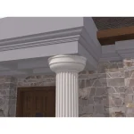 Capitel coloana FP901, decorativ, 188x450x670 mm, Fabrica de Profile