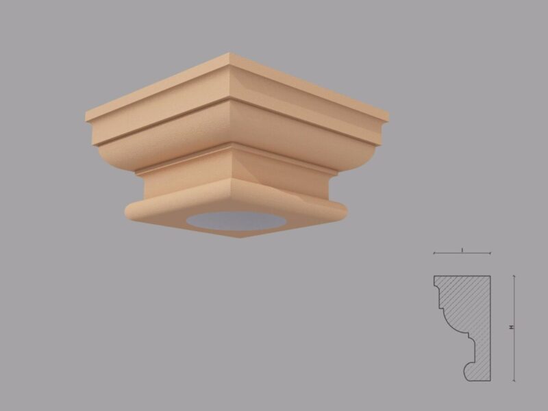 Capitel Coloana FP902-550 230x560x725 mm - imagine 3