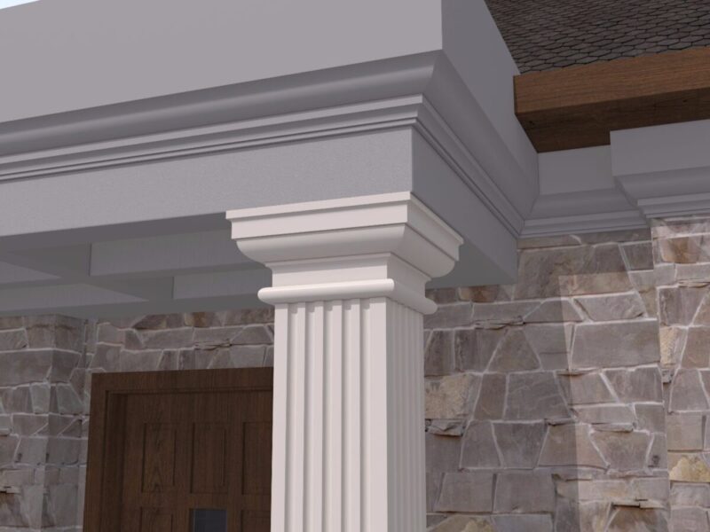 Capitel Coloana FP902-450 230x460x620 mm