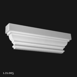 Capitel Pilastri Poliuretan Gaudi 1.21.005 180x80x611 mm