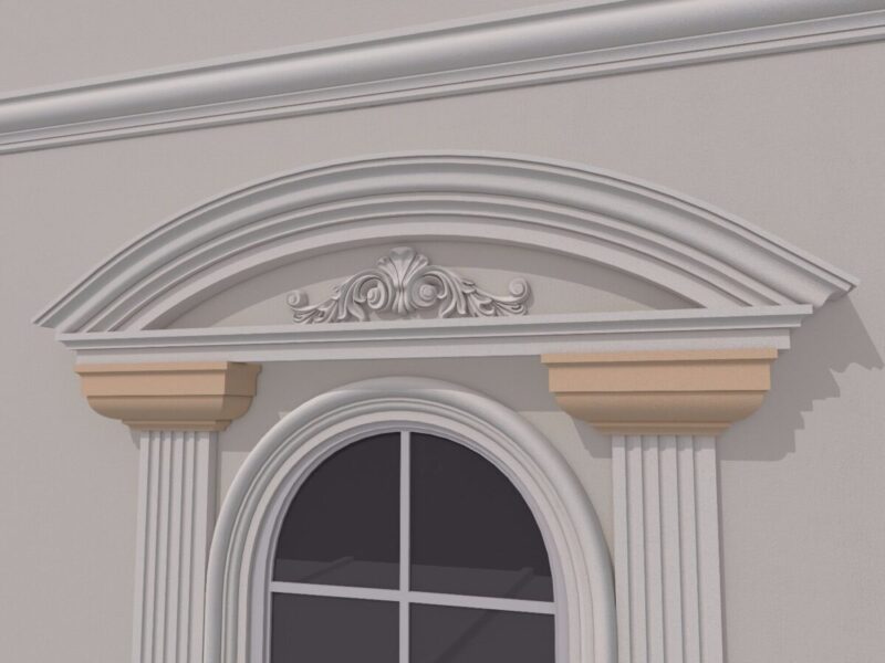 Capitel Pilastru FP701-250 188x440x140 mm - imagine 4