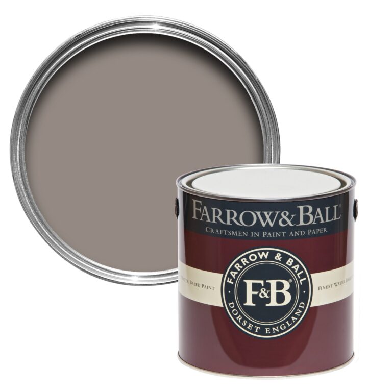 Vopsea gri mata 7 la suta luciu pentru interior Farrow and Ball Mostra Charleston Gray No. 243 100 ml