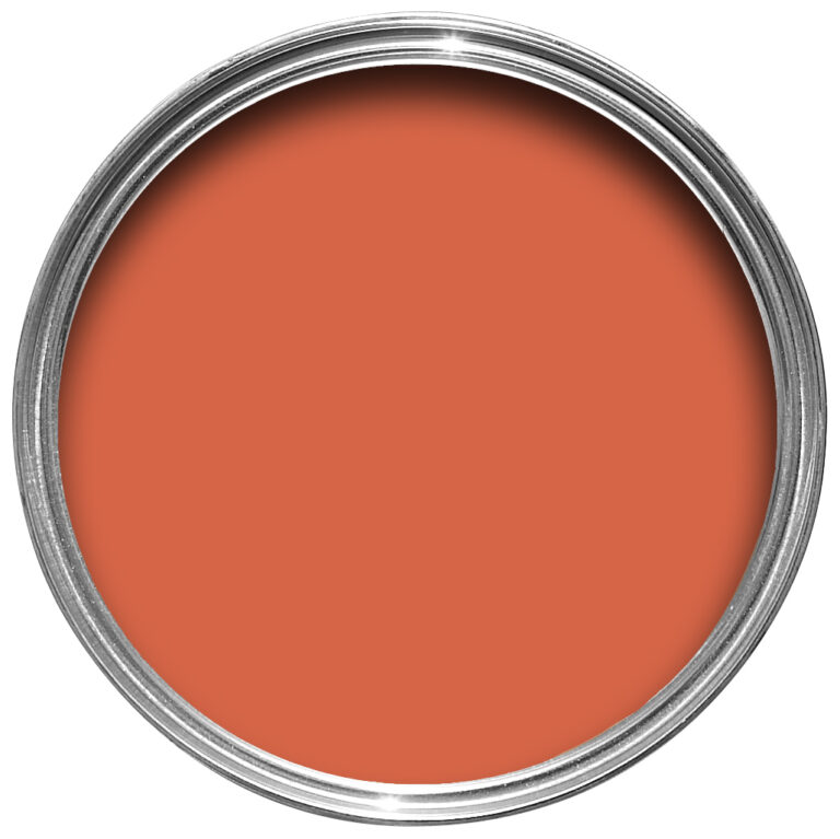 Vopsea orange mata 7 la suta luciu pentru interior Farrow and Ball Mostra Charlotte's Locks No. 268 100 ml