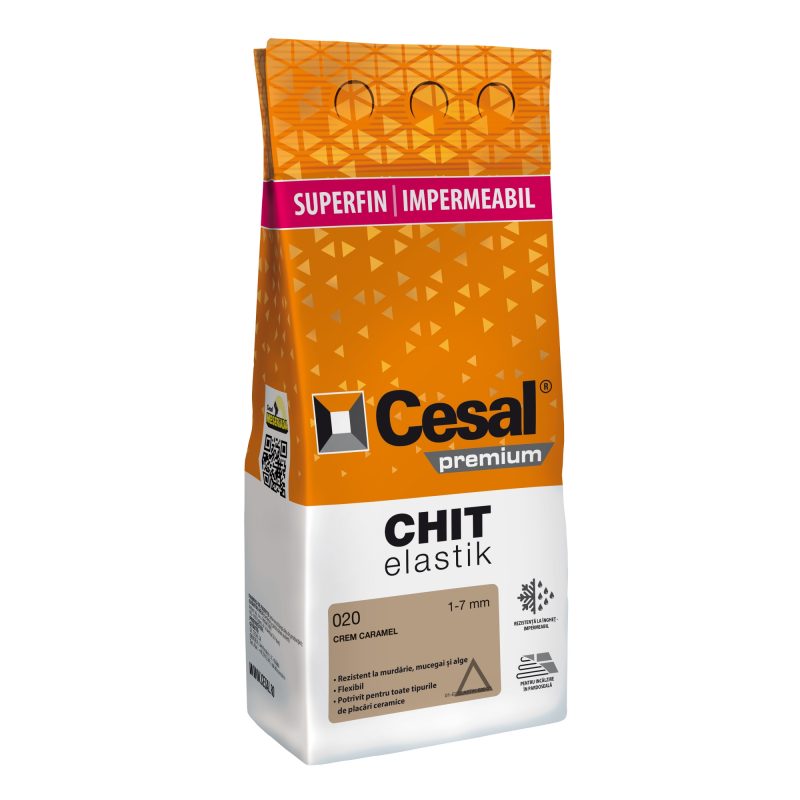 Chit rosturi gresie și faianță 027 verde imperial Cesal Premium 2 kg