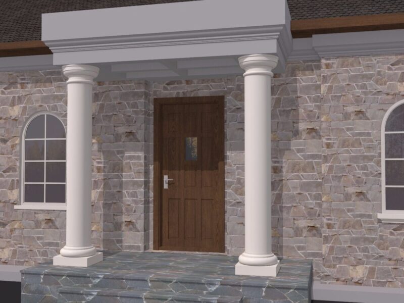 Coloana Decorativa FP803-350 350xØ350x2000 mm - imagine 4