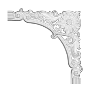 Coltar Poliuretan Gaudi 1.52.375 320x23x320 mm