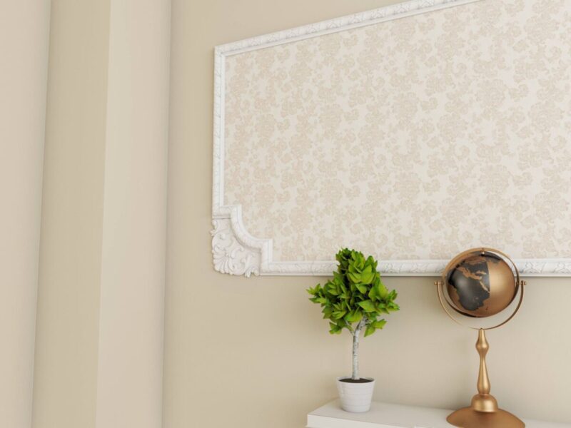 Coltar de brau de poliuretan C1BR1F 350x350 mm - imagine 3