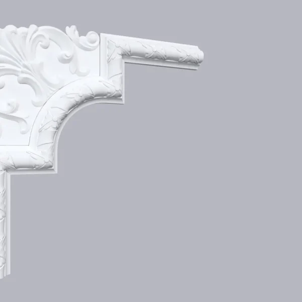 Coltar de brau de poliuretan C1BR1F 350x350 mm