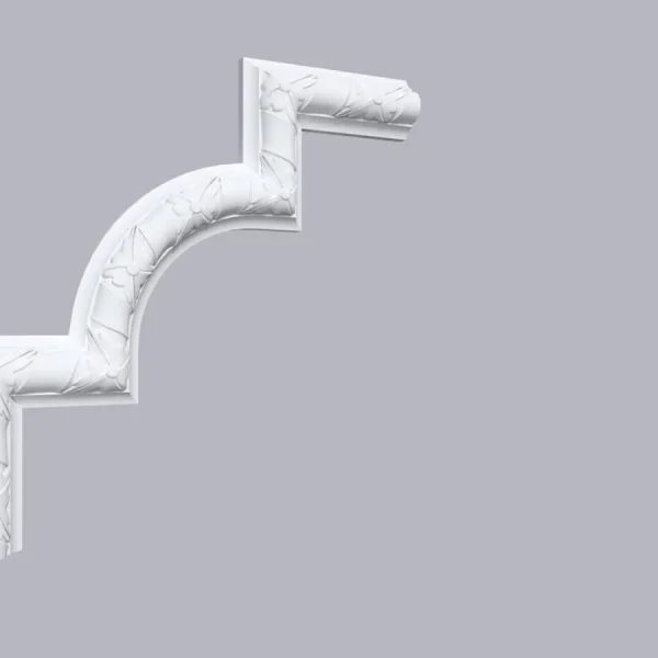 Coltar de brau de poliuretan C2BR1F 285x285 mm