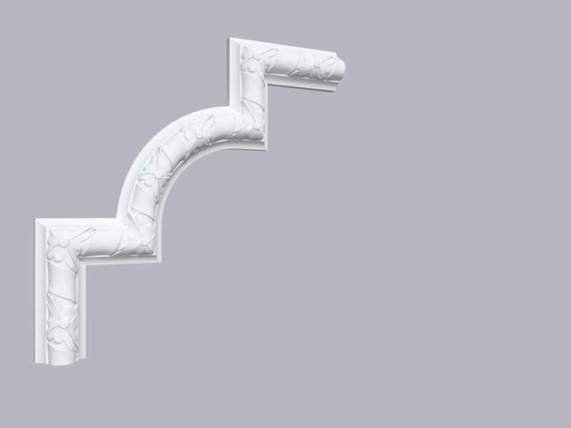 Coltar de brau de poliuretan C2BR1F 285x285 mm - imagine 2