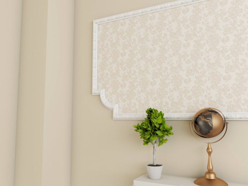 Coltar de brau de poliuretan C2BR1F 285x285 mm - imagine 3