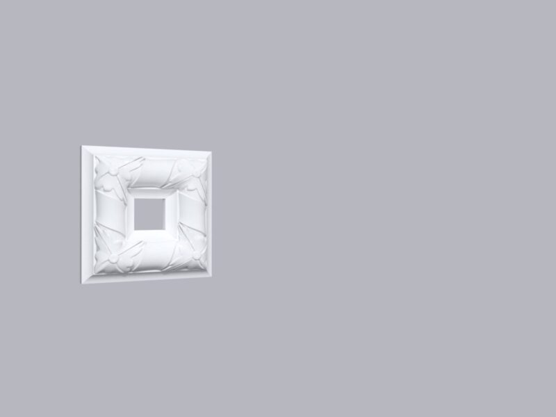 Coltar de brau de poliuretan C3BR1F 245x245 mm - imagine 3