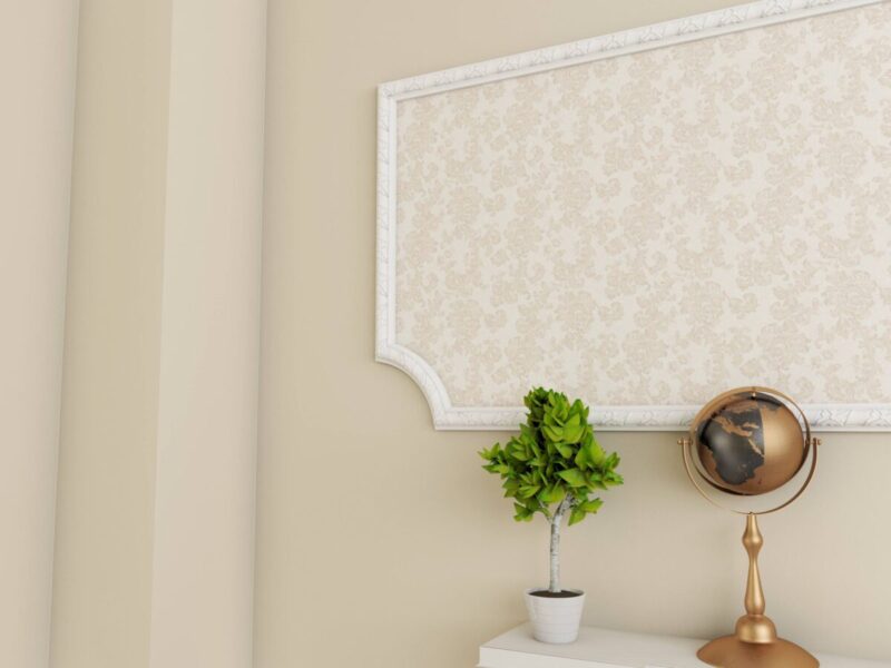 Coltar de brau de poliuretan C4BR1F 240x240 mm - imagine 3