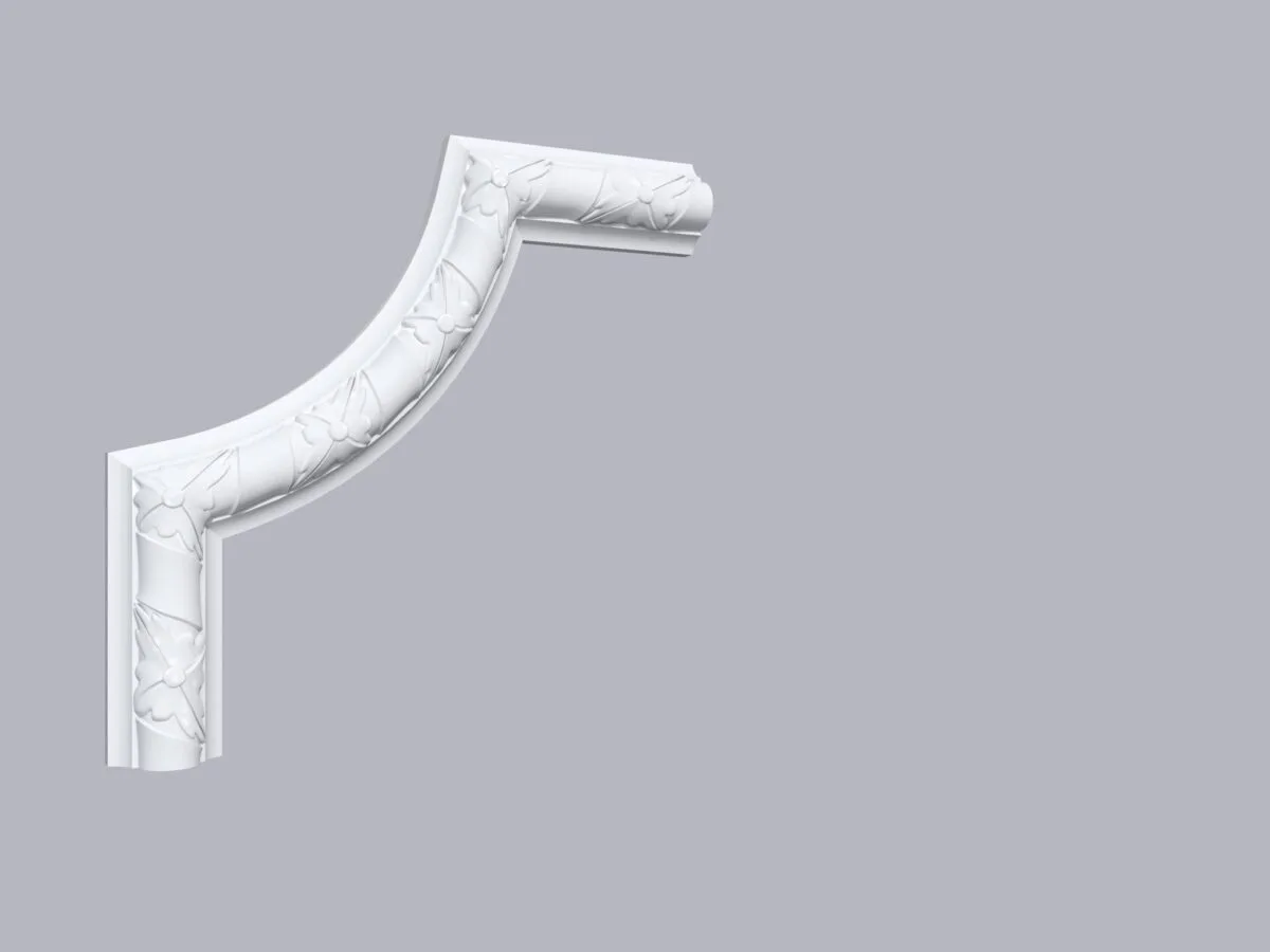 Coltar de brau de poliuretan C4BR1F 240×240 mm