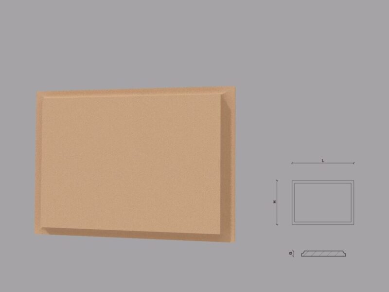 Coltar decorativ fatada FPCL2 250x350x30 mm - imagine 3