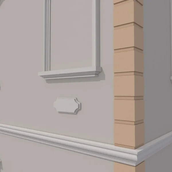 Coltar decorativ fatada, FPCL7, 250x1000x30 mm