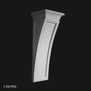 Consola Poliuretan Gaudi 1.19.005 496x163x188 mm