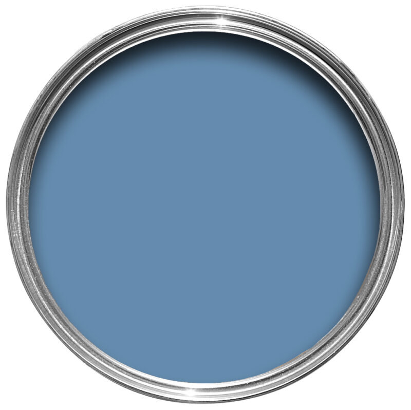 Vopsea albastra mata 7 la suta luciu pentru interior Farrow and Ball Modern Emulsion Cook's Blue No. 237 5 Litri - imagine 2
