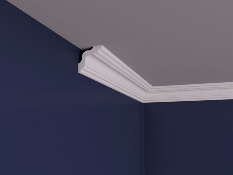 Cornisa Decorativa Tavan BC01 50x50x2000 mm - imagine 3