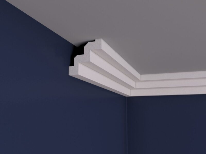 Cornisa Decorativa Tavan BC04 75x75x2000 mm - imagine 3