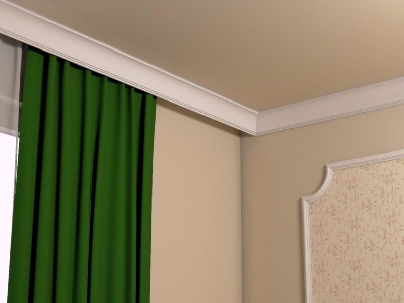 Cornisa Decorativa Tavan BC05 80x115x2000 mm - imagine 3